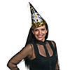 Happy New Year Cone Hats - 12 Pc. Image 1