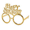 Happy New Year Gold Glasses - 12 Pc. Image 1