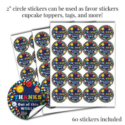 Happy Planets Sticker Bundle 429pc. by AmandaCreation Image 3