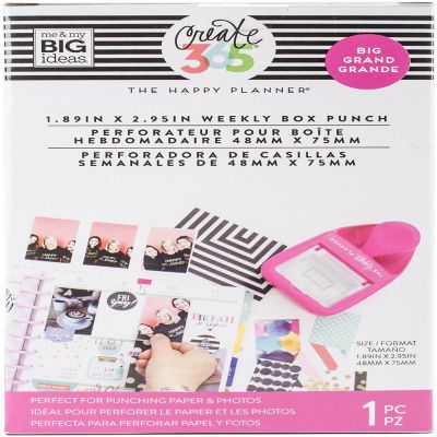 Happy Planner Big Weekly Box Punch-1.89" X 2.95" Image 1