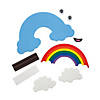 Happy Rainbow Magnet Craft Kit - Makes 12 Image 1