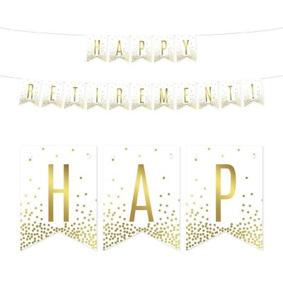 Happy Retirement 4x5.5IN Banner Image 1