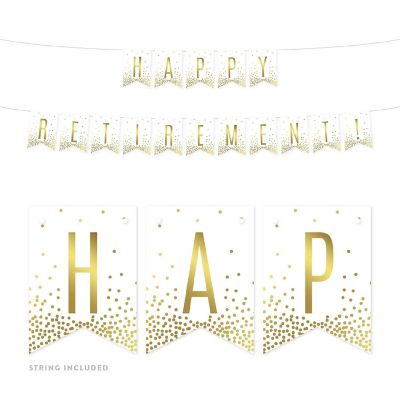Happy Retirement 4x5.5IN Banner Image 1