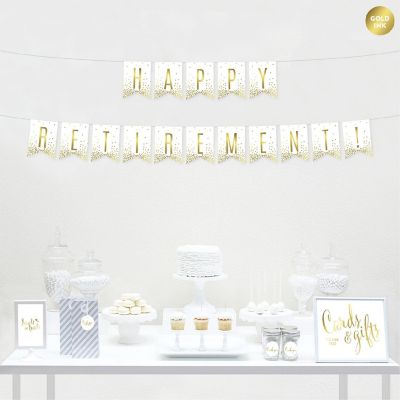 Happy Retirement 4x5.5IN Banner Image 2