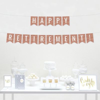 Happy Retirement 4x5.5IN Banner Image 1