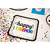 Happy Retirement Polka Dot Square Paper Dinner Plates - 8 Ct. Image 1