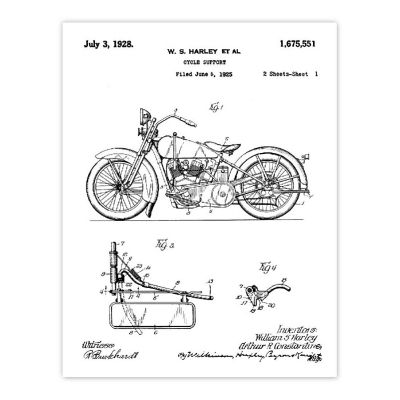 Harley Davidson JD 1925 1Pk 8.5x11in Image 3