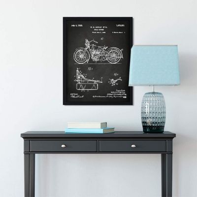 Harley Davidson JD Patent 8.5x11in Image 3