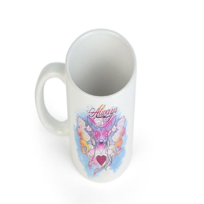 Harry Potter Always 11oz Ceramic Coffee Mug  Colorful Doe Patronus Design Image 1