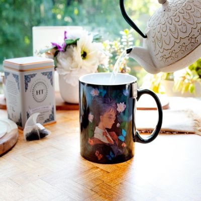 Harry Potter and Hermione Granger Anime-Style Ceramic Mug  Holds 20 Ounces Image 2