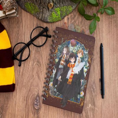 Harry Potter Anime Hogwarts 75-Page Spiral Notebook  8 x 5 Inches Image 2