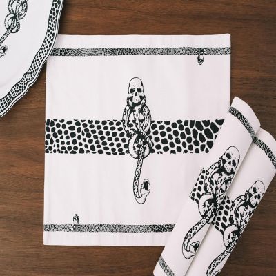 Harry Potter Dinner Table Placemats  4-Piece Death Eater Dinner Table Mats Image 3