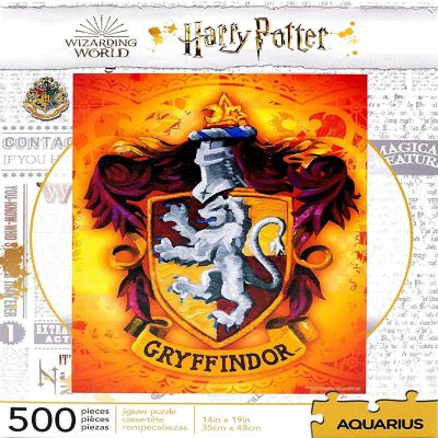 Harry Potter Gryffindor Logo 500 Piece Jigsaw Puzzle Image 1