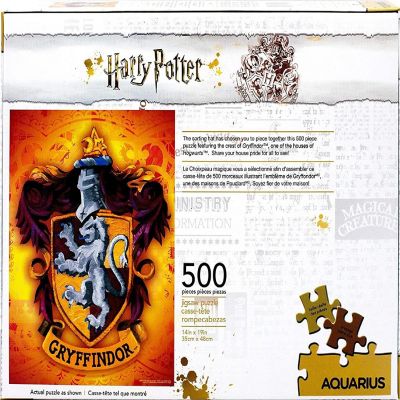 Harry Potter Gryffindor Logo 500 Piece Jigsaw Puzzle Image 2