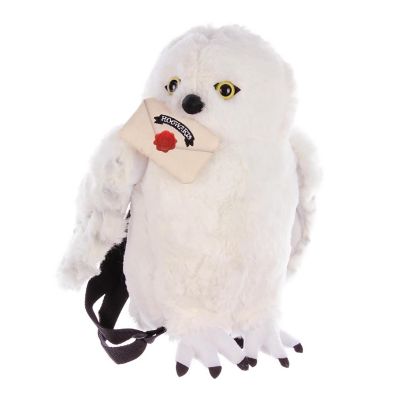 Harry Potter Hedwig The Owl 17 Inch Plush Backpack Image 1