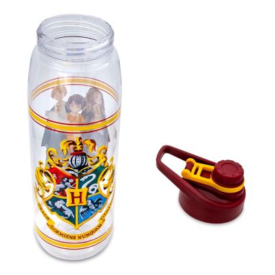 Harry Potter Hogwarts Anime Water Bottle With Screw-Top Lid  Holds 28 Ounces Image 2