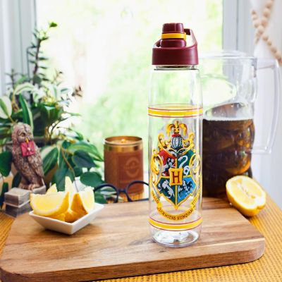 Harry Potter Hogwarts Anime Water Bottle With Screw-Top Lid  Holds 28 Ounces Image 3