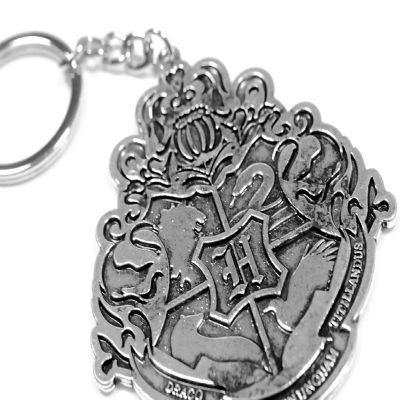 Harry Potter Hogwarts Crest 3 Inch Diecast Keychain Image 2