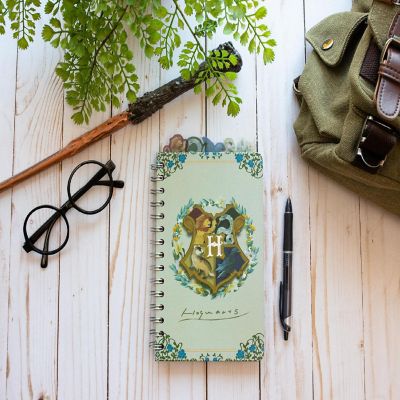 Harry Potter Hogwarts Houses 5-Tab Spiral Notebook With 75 Sheets  5 x 8 Inches Image 2