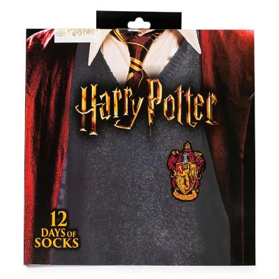 Harry Potter Hogwarts Houses Womens 12 Days of Socks in Advent Gift Box Image 1