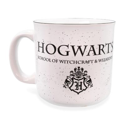 Harry Potter Hogwarts Logo Ceramic Camper Mug  20 Ounces Image 1