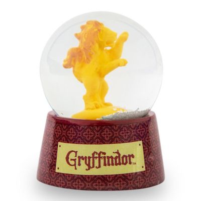 Harry Potter House Gryffindor Collectible Snow Globe  3 Inches Tall Image 1