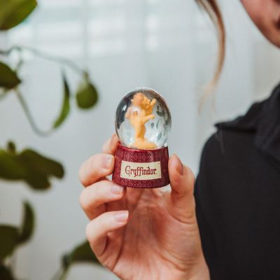 Harry Potter House Gryffindor Collectible Snow Globe  3 Inches Tall Image 3