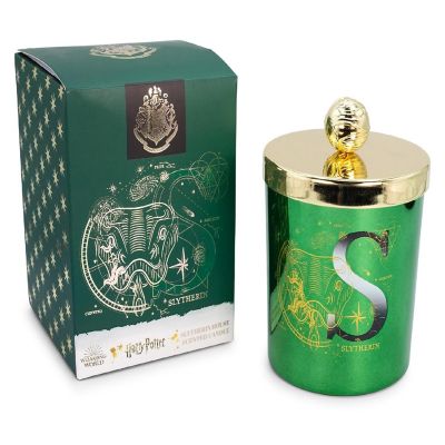 Harry Potter House Slytherin Premium Scented Soy Wax Candle Image 1