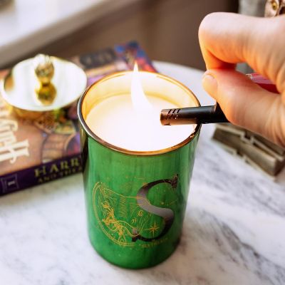 Harry Potter House Slytherin Premium Scented Soy Wax Candle Image 3