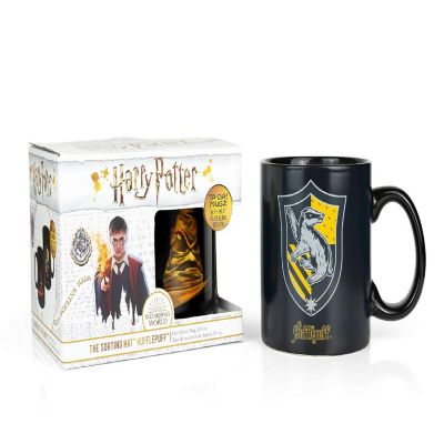 Harry Potter Hufflepuff 20oz Heat Reveal Ceramic Coffee Mug  Color Changing Cup Image 1