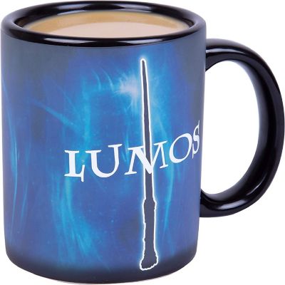 Harry Potter Lumos/Nox Heat Reveal Coffee Mug - Magic Spell Activates with Heat - Great Gift for Kids and Adults - Ceramic Image 2