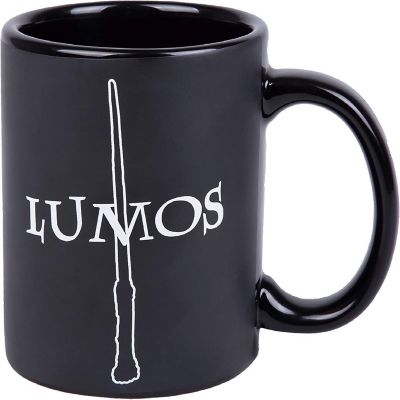 Harry Potter Lumos/Nox Heat Reveal Coffee Mug - Magic Spell Activates with Heat - Great Gift for Kids and Adults - Ceramic Image 3