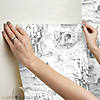 Harry Potter Map Peel & Stick Wallpaper - Black Image 1