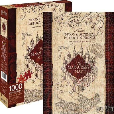 Harry Potter Marauders Map 1000-Piece Jigsaw Puzzle Image 1
