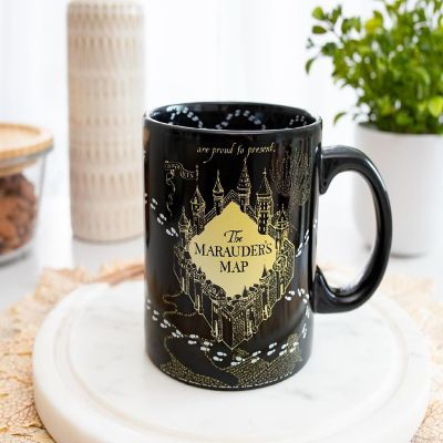 Harry Potter Marauder's Map Ceramic Mug  Holds 20 Ounces Image 3