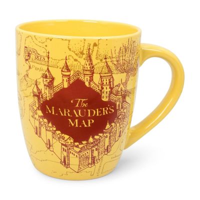 Harry Potter Marauder's Map Ceramic Mug  Holds 25 Ounces Image 1