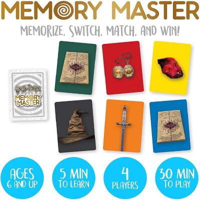 Harry Potter Memory Master Card Game Image 1