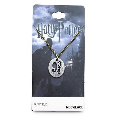 Harry Potter Platform 9 3/4 Cut Out Pendant Necklace Image 1