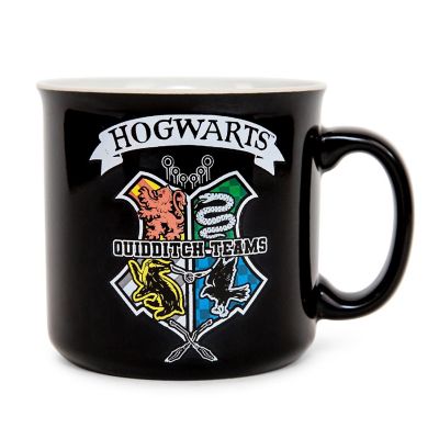 Harry Potter Quidditch Crest Ceramic Camper Mug  Holds 20 Ounces Image 1