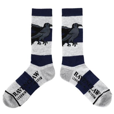 Harry Potter Ravenclaw Athletic Crew Socks for Men Image 1
