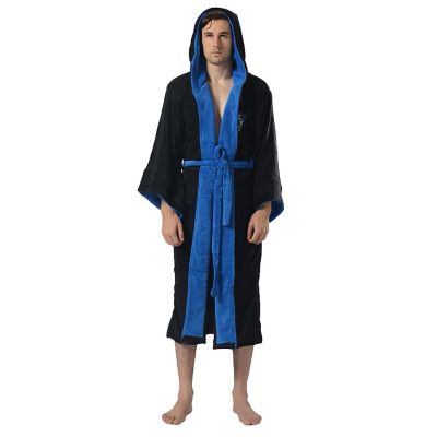 Harry Potter Ravenclaw Hooded Bathrobe for Adults  One Size Fits Most Image 1