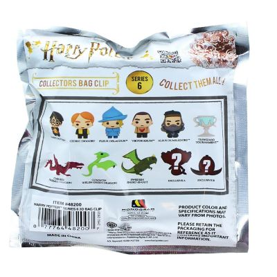Harry Potter Series 6 Blind Bagged 3D Foam Figural Bag Clip  1 Random Image 2