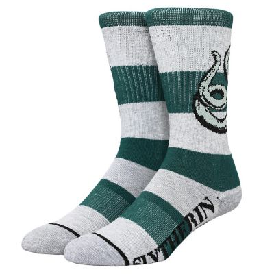 Harry Potter Slytherin Athletic Crew Socks for Men Image 1