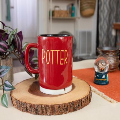 Harry Potter Wax Resist Ceramic Pottery Mug  Holds 25 Ounces Image 3