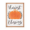 Harvest Blessings Wall Sign Image 1