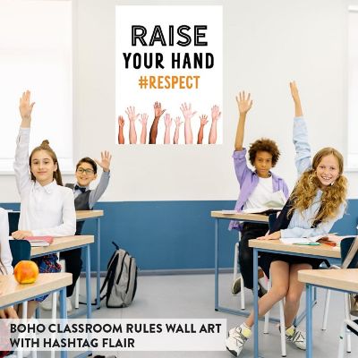 Hashtag Classroom Rules 8.5x11in 9-Pack Image 2