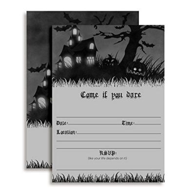 Haunted House Invitation 40pc. by AmandaCreation Image 1