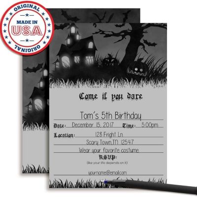 Haunted House Invitation 40pc. by AmandaCreation Image 2