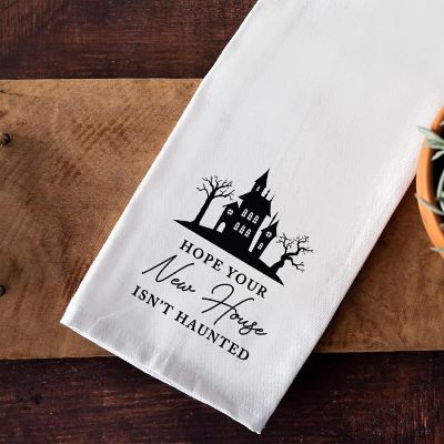 Haunted House Kitchen Towel, 1 Pack Image 1