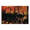 Haunted Skeleton Banquet Backdrop Halloween Decoration - 3 Pc. Image 1